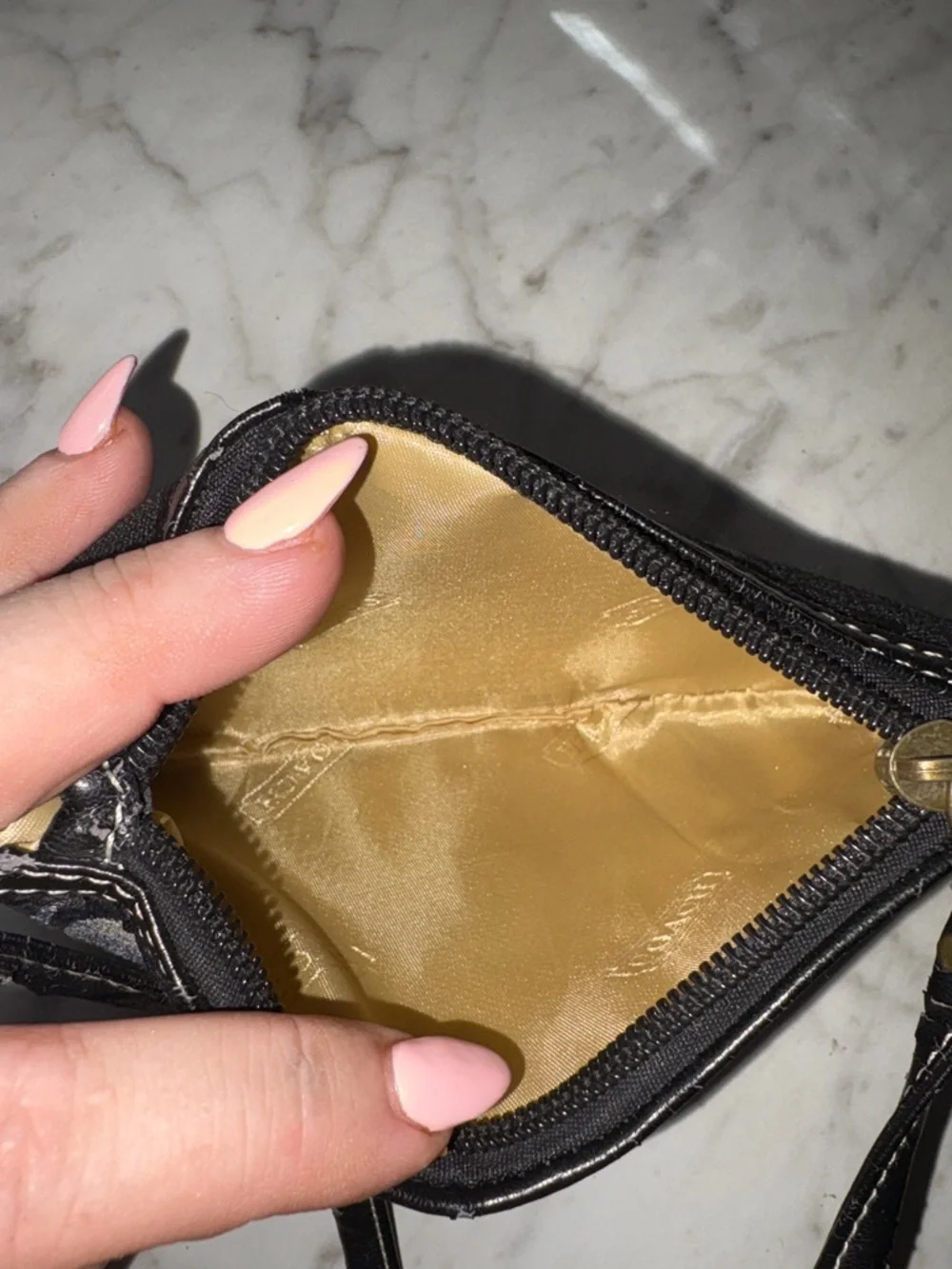 Y2K vintage Coach wristlet